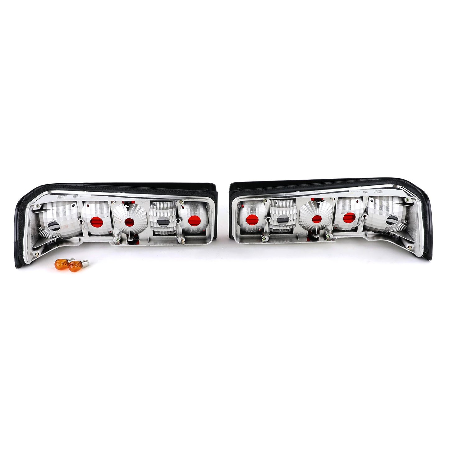 💫ART.4563 Fanali Posteriori Rossi e Neri in Cristallo per Mercedes W201 82-93💫