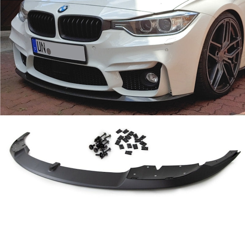 SPLITTER ADATTO PER PARAURTI BMW SERIE 3 F30 F31 2012-2017 LOOK M3 (AFTERMARKET)