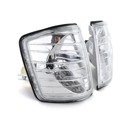 Coppia Frecce Cromate Mercedes 190 W201 1982-1993 con Portalampada