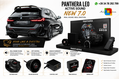 💫ART.2672 PANTHERA Soundsystem Booster 7.0 - BMW M135i M-Performance F40💫