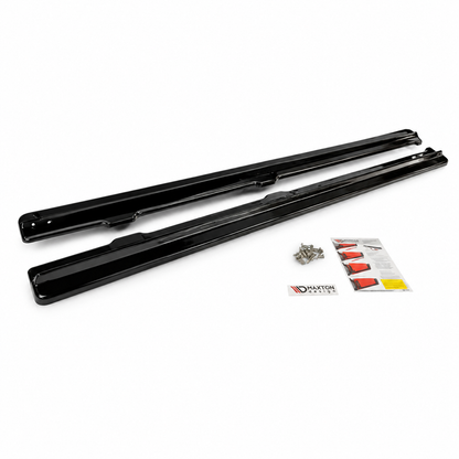 💕Sotto  minigonne  adatto  per   VW Golf Mk5 GTI nero  lucido 💕 (Copia)