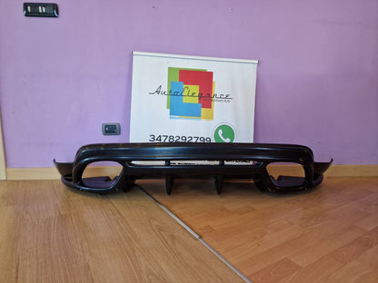 ART. 0405 DIFFUSORE ALFA  ROMEO  GIULIETTA LOOK QUADRIFOGLIO NERO LUCIDO