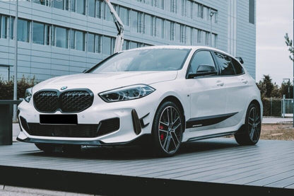 GRIGLIA ADATTA PER BMW SERIE 1 F40 LOOK M PERFORMANCE DESIGN NERA DIAMANTATA