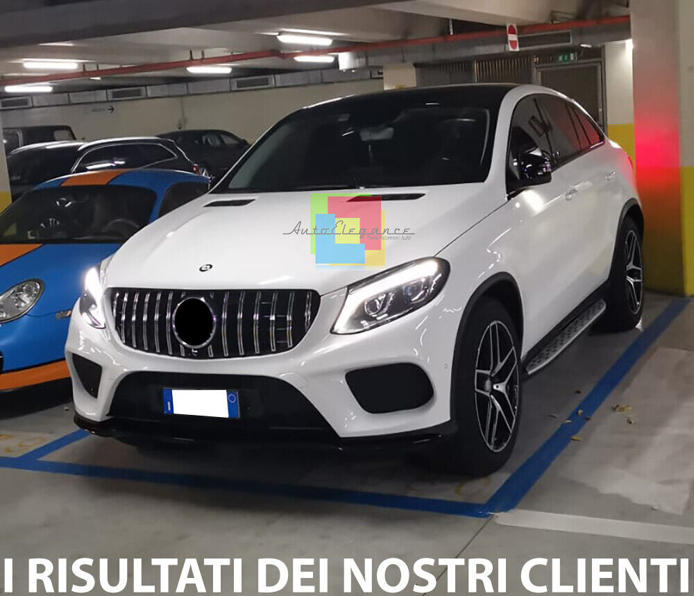 GRIGLIA ADATTA PER MERCEDES GLE COUPE C292 (2015-2018) LOOK CROMATA