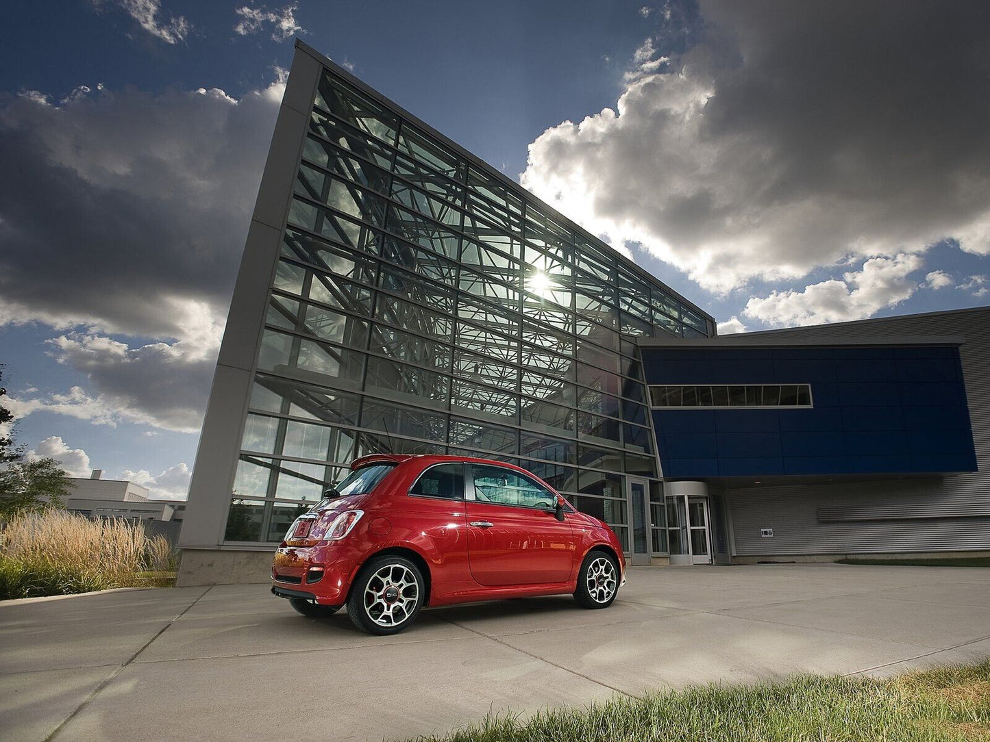 MINIGONNE ADATTE PER FIAT 500 LOOK SPORT GREZZE DESIGN SPORTIVO