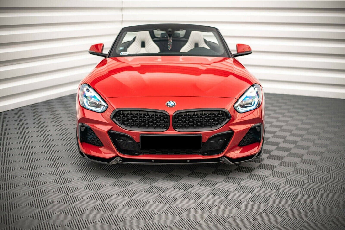 SPLITTER SUITABLE FOR BMW Z4 G29 2018+ M LOOK GLOSSY BLACK SPORTY DESIGN 