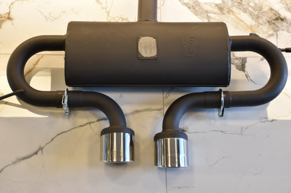 SCARICO SPORTIVO ADATTO PER VW GOLF 5 - GOLF 6 LOOK R20 R32 DESIGN SPORTIVO