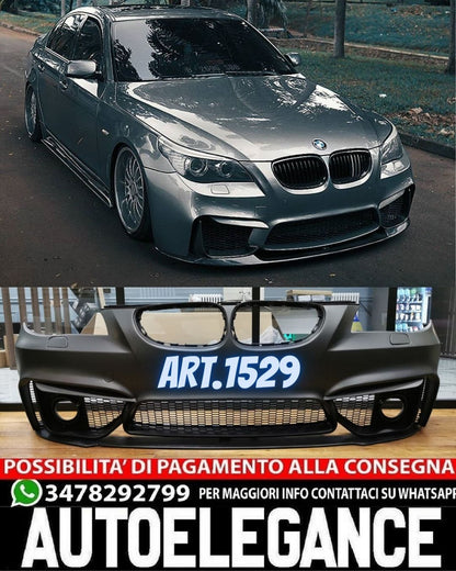 FRONT BUMPER SUITABLE FOR BMW 5 SERIES E60 E61 2003-2010 M4 LOOK