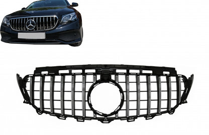 GRILLE SUITABLE FOR MERCEDES-BENZ E-CLASS W213 / C238 2016-2020 GT LOOK CHROME