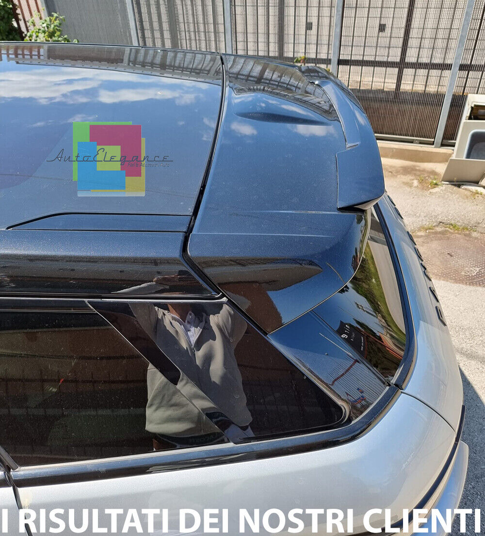 SPOILER POSTERIORE ADATTO PER RANGE ROVER EVOQUE 2011-2015 LOOK NERO LUCIDO