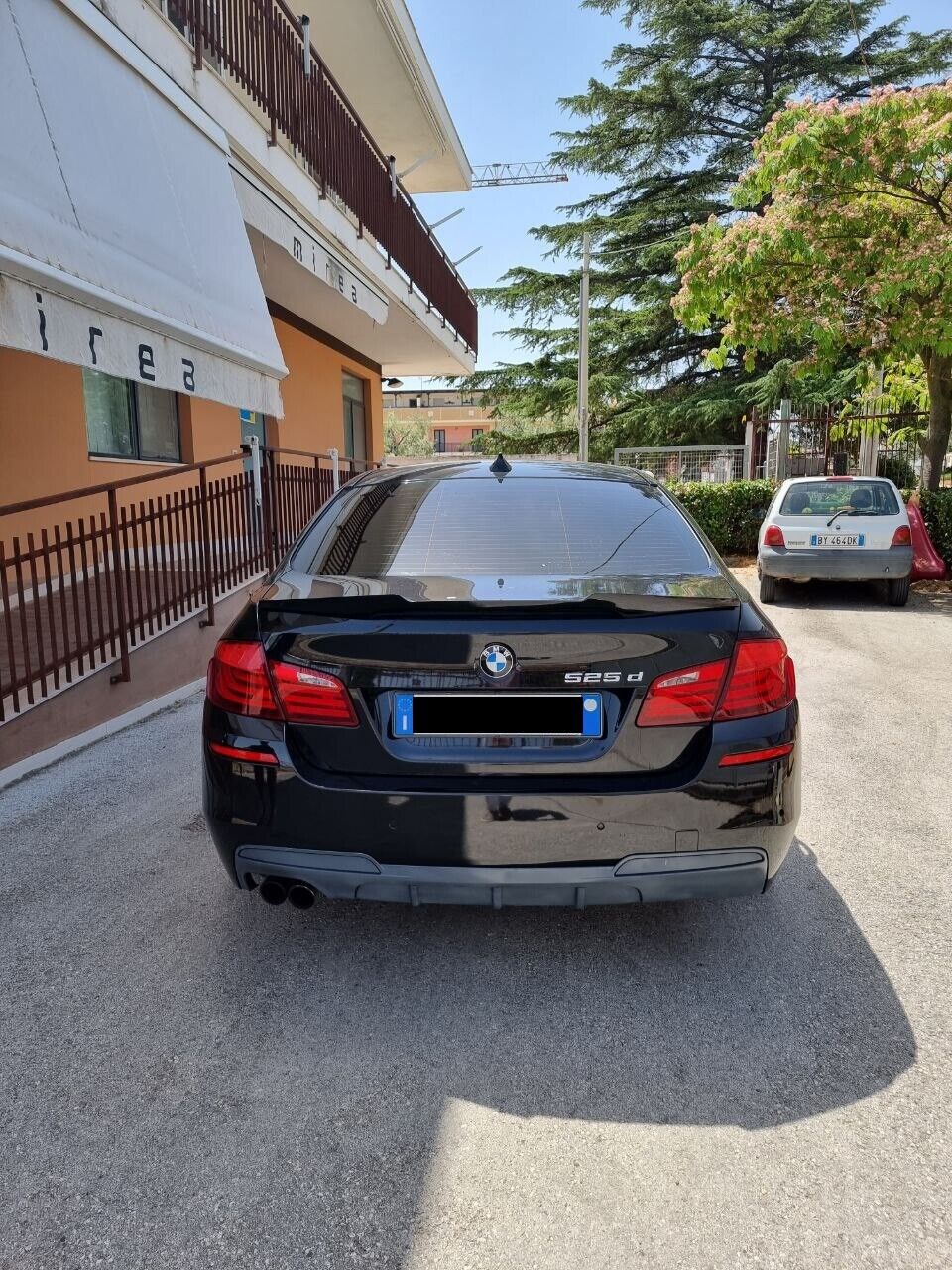 SPOILER ADATTO PER BMW SERIE 5 F10 LOOK M5 DESIGN NERO LUCIDO