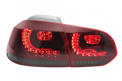 FULL LED REAR LIGHTS SUITABLE FOR VW GOLF 6 (2008-2013) LOOK R20