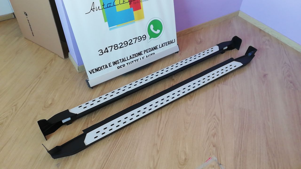 SIDE STEPS SUITABLE FOR OPEL MOKKA / MOKKA X 2012+ NON-SLIP DOOR PADS