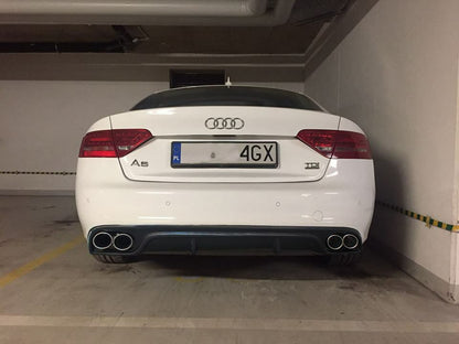 DIFFUSER SUITABLE FOR AUDI A5 COUPE 2007-2011 SLINE LOOK RS5 DTM SPORTY DESIGN