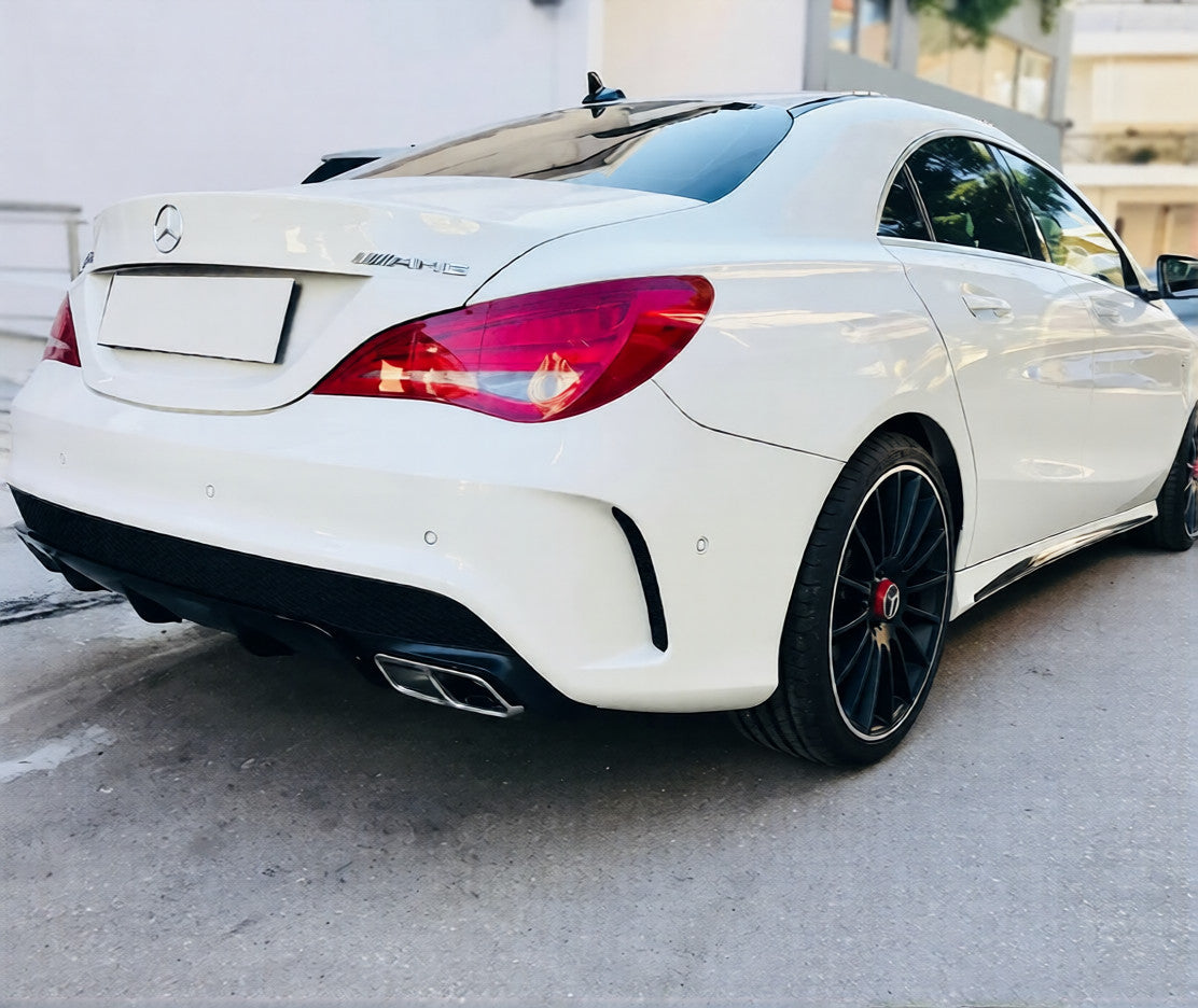 💫ART.6705 Terminali di Scarico Stile 45 AMG per Mercedes Classe A / CLA / GLA 💫