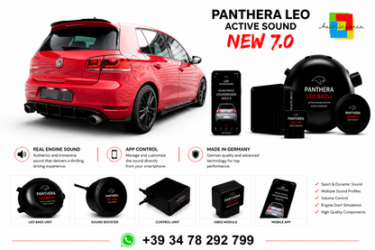 💕 ART.2672 PANTHERA Soundsystem Booster 7.0 - Volkswagen Golf GTI Mk6💕