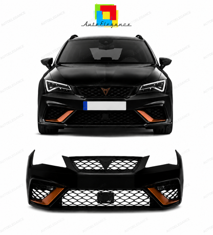 💕PARAURTI ANTERIORE SEAT LEON 13-17 LOOK CUPRA R 2018💕