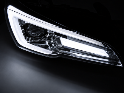 💕 Fari Anteriori Adatti per Subaru WRX 14-22 LED DRL Cromati 💕