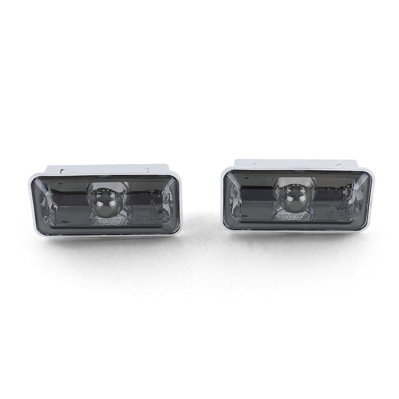 Coppia Frecce Laterali Nero Smoke Cristallo per VW Golf 3, Vento e Passat 35i
