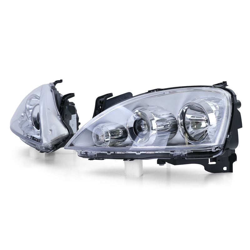 Fari Anteriori Ellissoidali H7/H7 Opel Corsa C 2000-2006 con Motorini