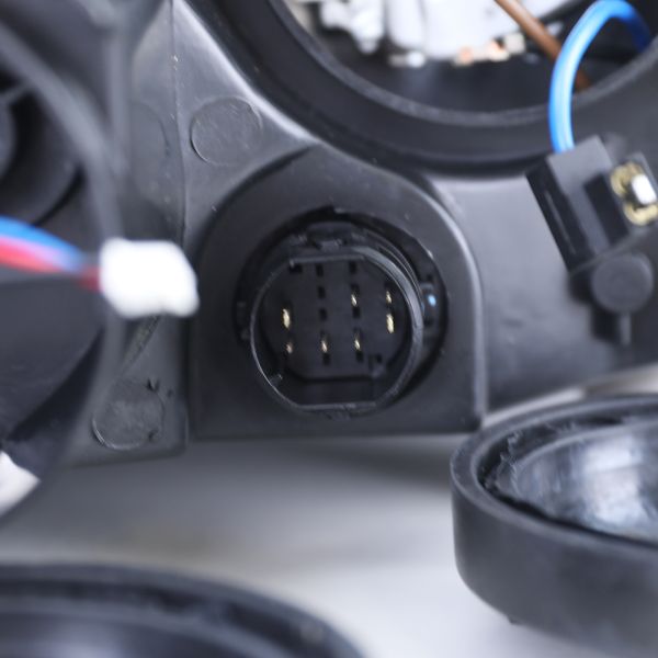 Headlights Black Right Left suitable for FIAT Punto 03-05 