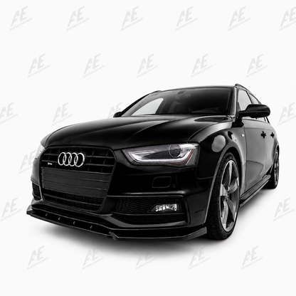 💕ART.9890 Splitter Audi A4 S B8 FL 2012+ nero lucido solo per paraurti sline 💕