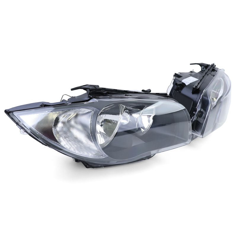 Coppia Fari Anteriori H7/H7 Neri per BMW Serie 1 E81 E82 E87 E88 (dal 2004)