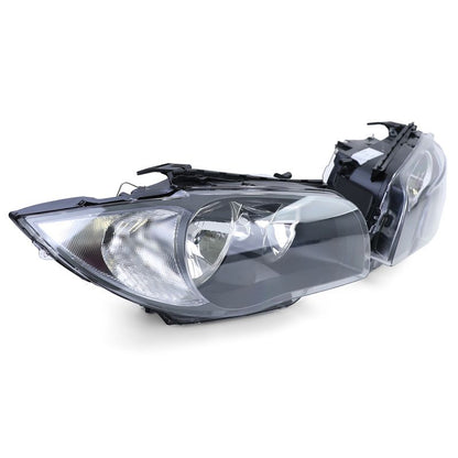 Coppia Fari Anteriori H7/H7 Neri per BMW Serie 1 E81 E82 E87 E88 (dal 2004)