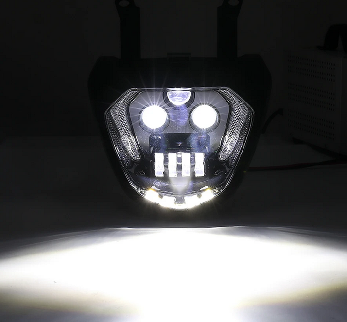 💕ART.7875 FARO MOTO FULL FULL LED YAMAHA MT07 Headlight FZ07 2014 -2017 DRL💕