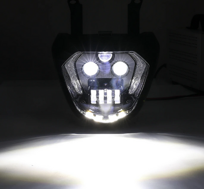 💕ART.7875 FARO MOTO FULL FULL LED YAMAHA MT07 Headlight FZ07 2014 -2017 DRL💕