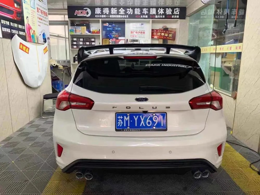 ROOF SPOILER SUITABLE FOR FORD FOCUS MK4 2018+ RAW RS LOOK