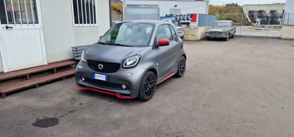 SOTTO PARAURTI ADATTO PER SMART 453 ABS LOOK BRABUS DESIGN GREZZO