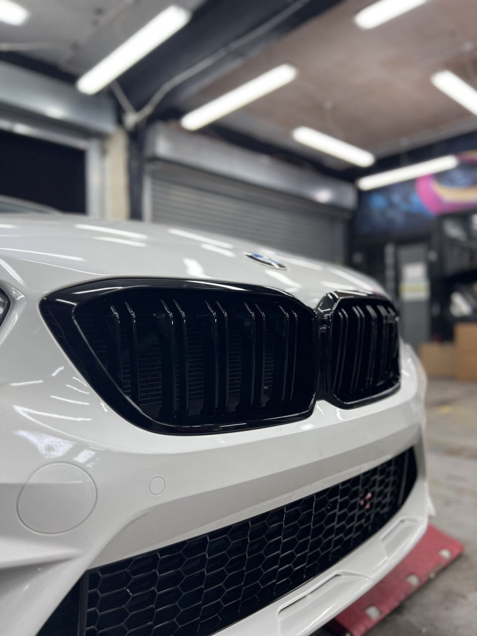 PARAURTI ANTERIORE ADATTO PER BMW SERIE 1 F20 F21 LCI 2015-2019 LOOK M2