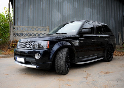 PEDANE ADATTE PER RANGE ROVER SPORT L320 2005-2012 OEM ALLUMINIO LOOK SPORTIVO