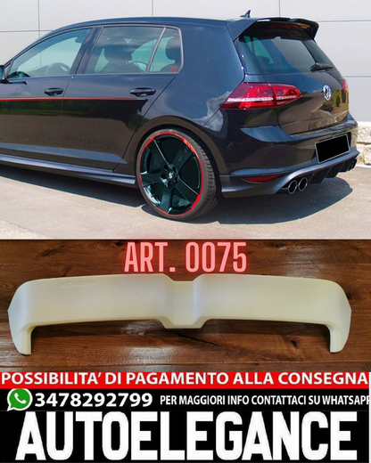 💎SPOILER TETTO ADATTO PER VW GOLF 7 LOOK OETTINGER DESIGN GREZZO💎