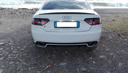 DIFFUSER SUITABLE FOR AUDI A5 COUPE 2007-2011 SLINE LOOK RS5 DTM SPORTY DESIGN