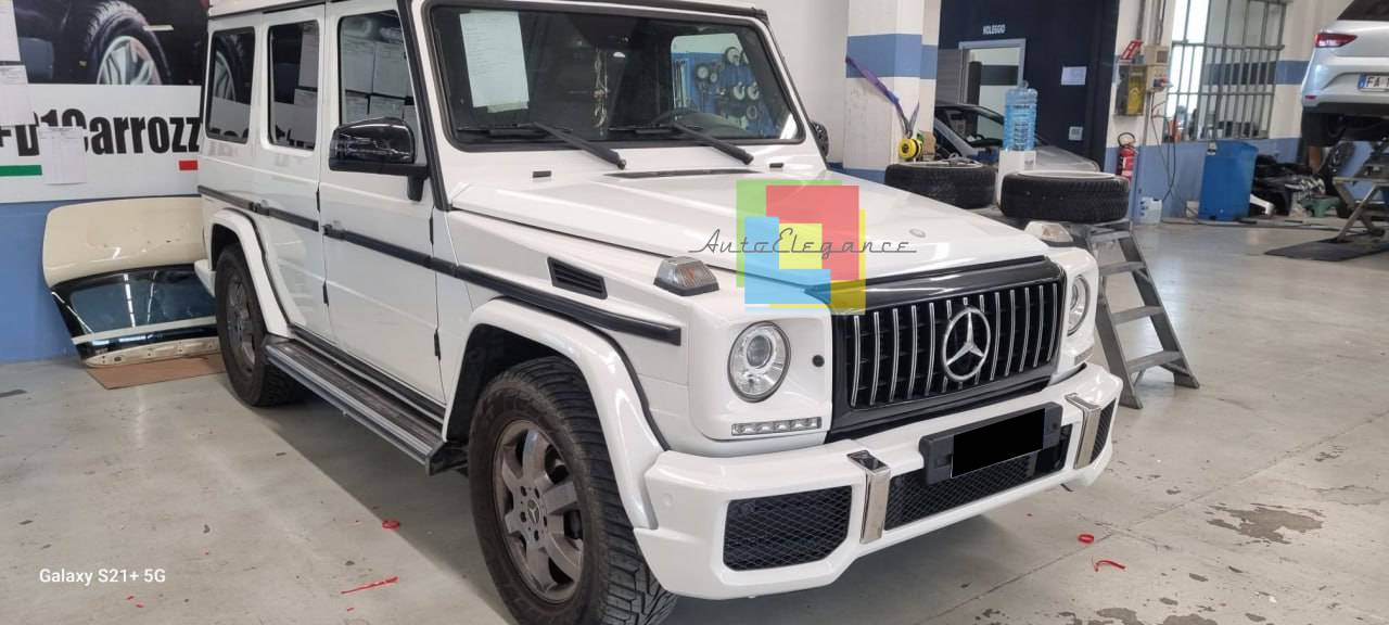 FARI ANTERIORI ADATTI PER MERCEDES CLASSE G W461 W463 1989-2012 LOOK SPORTIVO