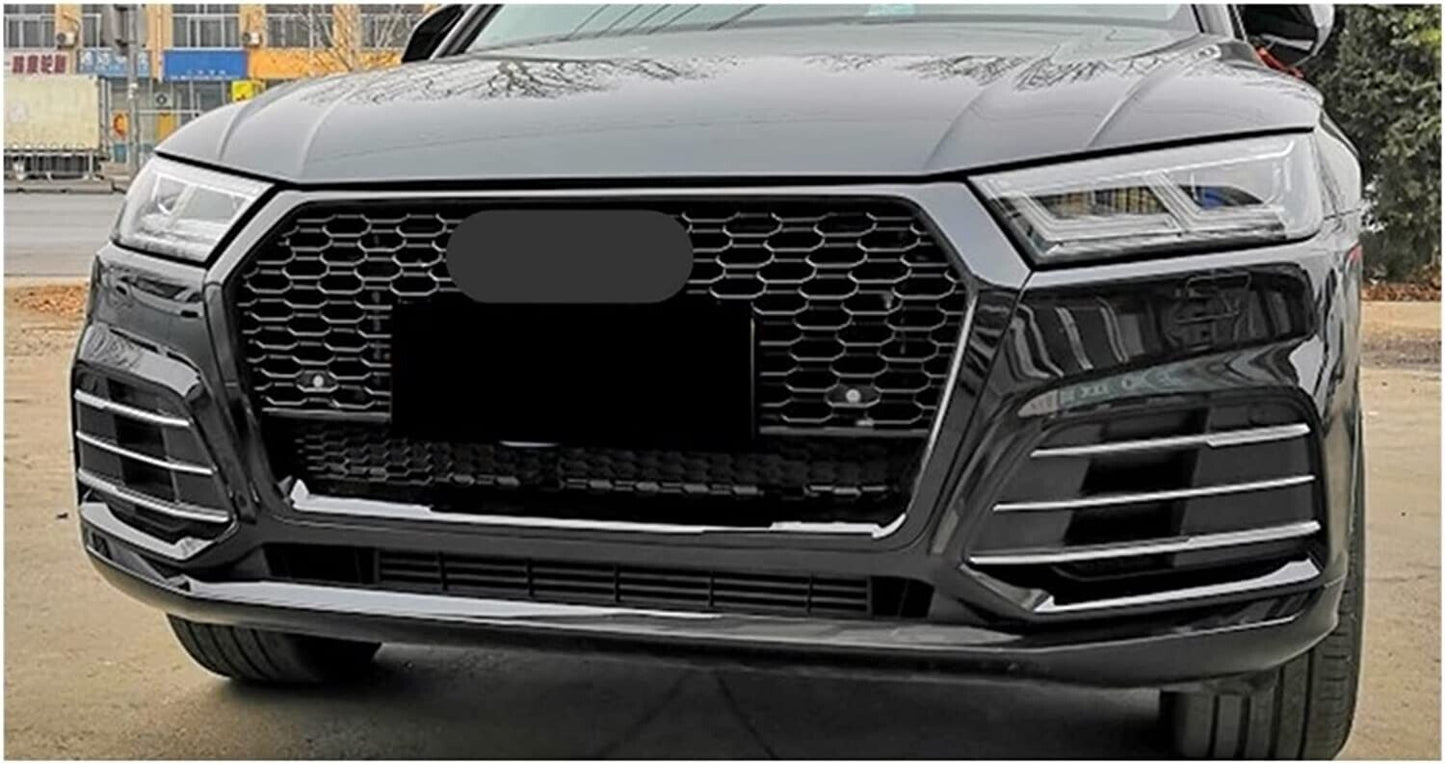 0945🤩GRIGLIA ADATTA PER AUDI Q5 FY 2017-2020 LOOK RSQ5 NERA🤩