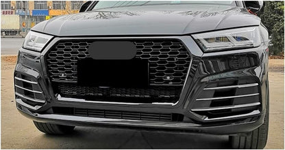 0945🤩GRIGLIA ADATTA PER AUDI Q5 FY 2017-2020 LOOK RSQ5 NERA🤩