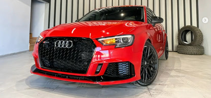 FRONT BUMPER SUITABLE FOR AUDI A3 8V 2017-2020 HATCHBACK LOOK RS3