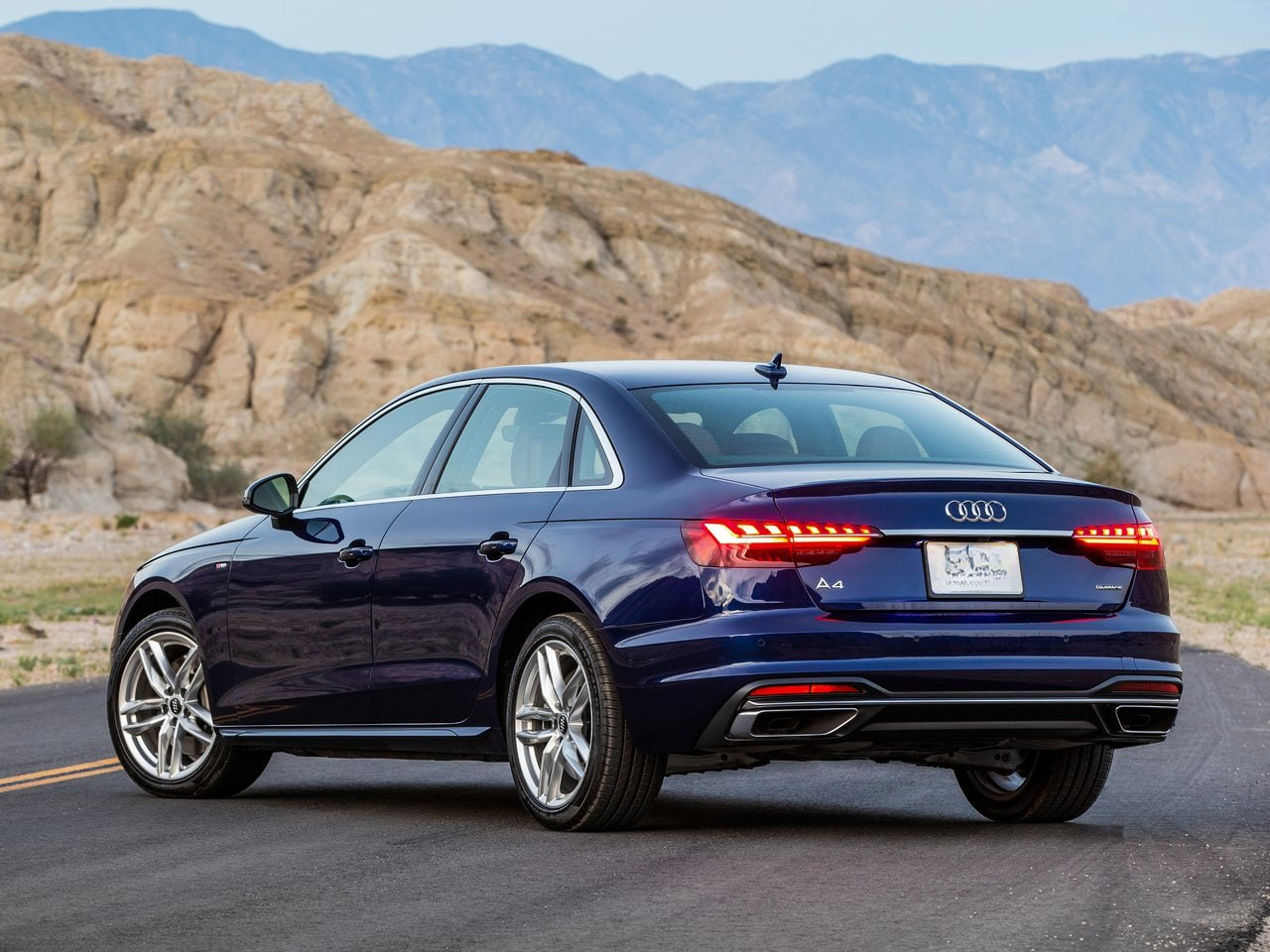 MINIGONNE LATERALI ADATTE PER AUDI A4 B9 8W AVANT BERLINA SLINE S4 LOOK GREZZO