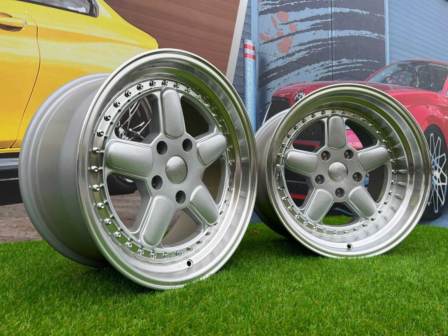 SUITABLE for BMW E36 E90 E46 17 inch 5x120 Dx Xd AC Schnitzer Deep Dish Style 