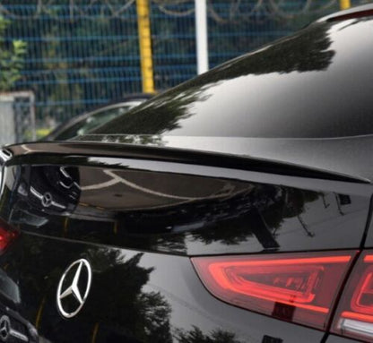 BOOT SPOILER SUITABLE FOR MERCEDES GLE C167 COUPE 2019+ AMG LOOK GLOSSY BLACK 