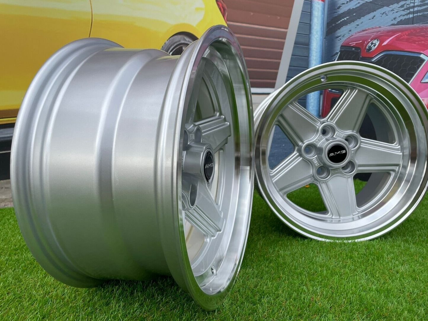 SUITABLE for Mercedes ES Sl CL 16 inch 5x112 8J + 9J AMG Penta 