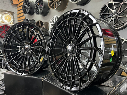 ADATTO per Mercedes Benz E Classe C 19 inch 5X112 8J + 9J AMG Maybach style Ruot