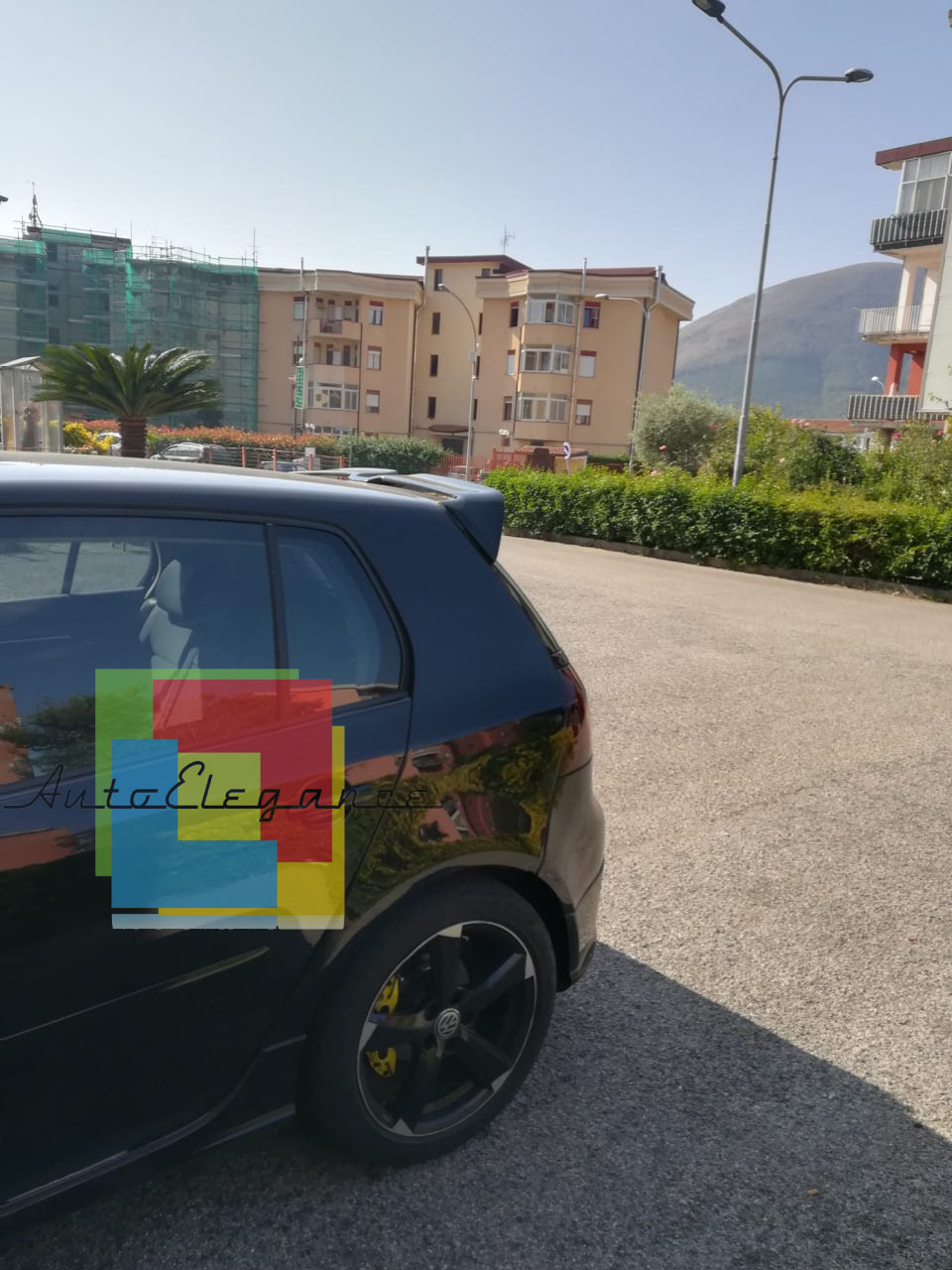 SPOILER SUITABLE FOR VW GOLF 5 OETTINGER GLOSSY BLACK SPORTY LOOK