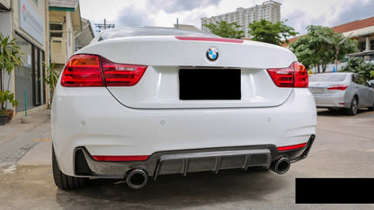 💕ART.0469 DIFFUSORE BMW SERIE 4 F32 F33 F36 MSPORT 1+1 CARBONIO BUONO💕
