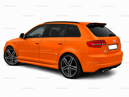 SIDE SKIRTS FOR AUDI A3 8P 3 DOORS UNDER DOOR SPOILER ABS 0035