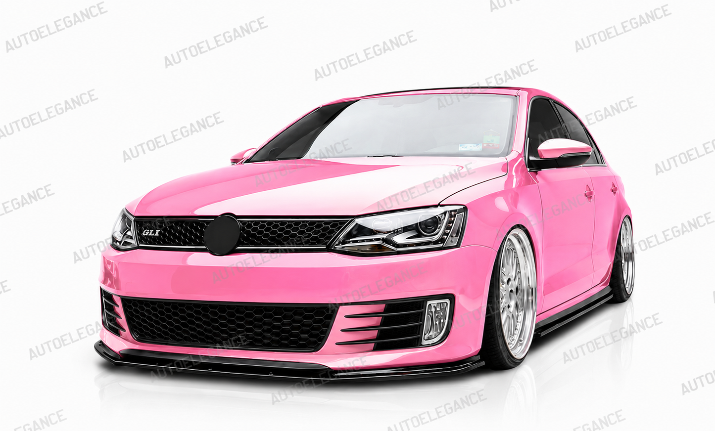 💫ART.10166 Splitter Anteriore Nero Lucido Jetta MK6 GLI 2010 - 2018💫