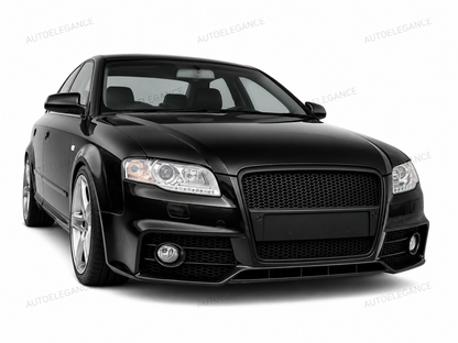 💫ART.10323 PARAURTI ANTERIORE 'SPORT' CHROMO NERO PER AUDI A4 04-08💫